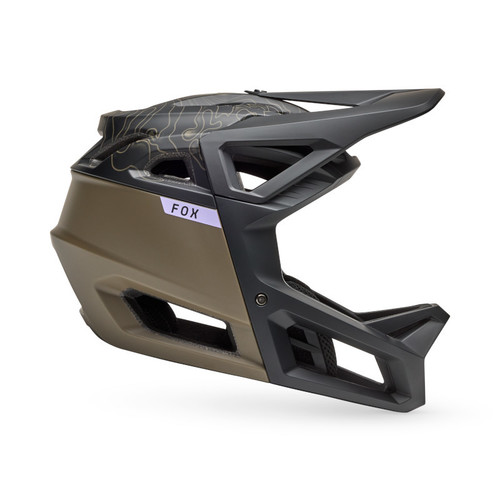 קסדת אנדורו מלאה פוקס שחור / חום - FOX PROFRAME FREQUENCY MIPS HELMET V25 