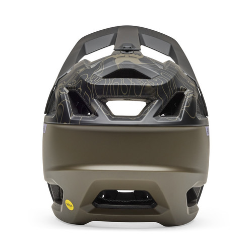 קסדת אנדורו מלאה פוקס שחור / חום - FOX PROFRAME FREQUENCY MIPS HELMET V25 