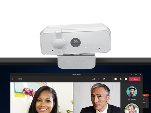 מצלמת רשת Lenovo 310 FHD Webcam GXC1S15022 - צבע לבן