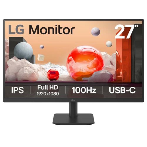 מסך מחשב LG 24 IPS FHD 24MS530B-B 100Hz