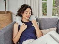 כרית תמיכה צווארית עם עיסוי רטט Homedics PERFECT FIT