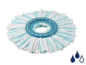  דיסק מקרופייבר micro duo ל-CLEAN TWIST SYSTEM MOP