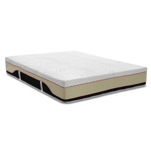 מזרן "טמפור" זוגי בשילוב Hollandia Latex Talalay