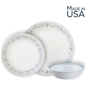 סט צלחות 36 חלקים ל-12 סועדים Corning by Corelle