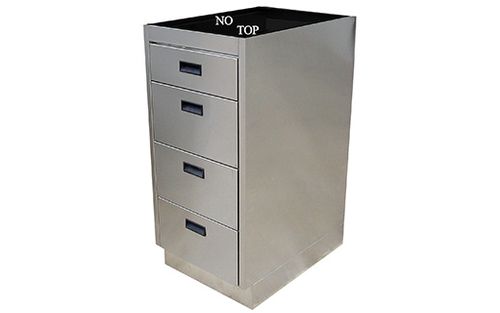 ארונות נירוסטה תחתונים מודולארי בהתאמה אישית