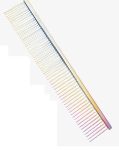 מסרק טיטניום מקצועי קצר שתי צפיפויות CMP-102
