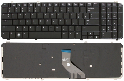 מקלדת למחשב נייד HP/COMPAQ DV6-1000 DV6-2000