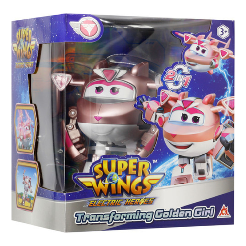 גולדן גירל משנה צורה עונה 8 - SUPER WINGS