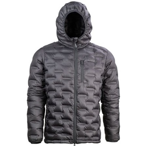 מעיל פוך שחור אטום לרוח וקל לאריזה Go Nature