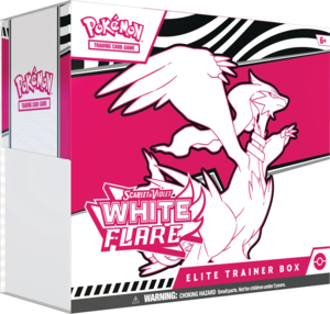 קלפי פוקימון Pokemon TCG Scarlet & Violet ETB: White Flare - Elite Trainer Box