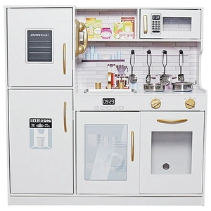 מטבח אלקטרוני עשוי עץ לילדים