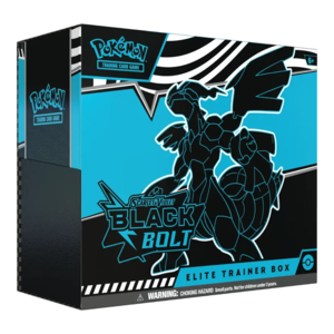קלפי פוקימון Pokemon TCG Scarlet & Violet ETB: Black Bolt | Elite Trainer Box