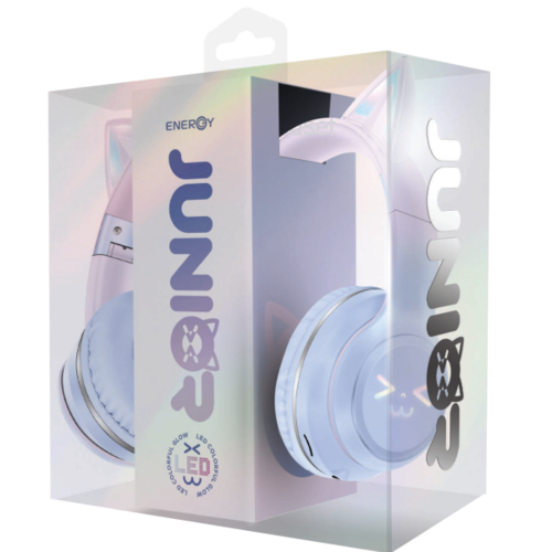 אוזניות קשת אלחוטיות Junior Pink-Purple
