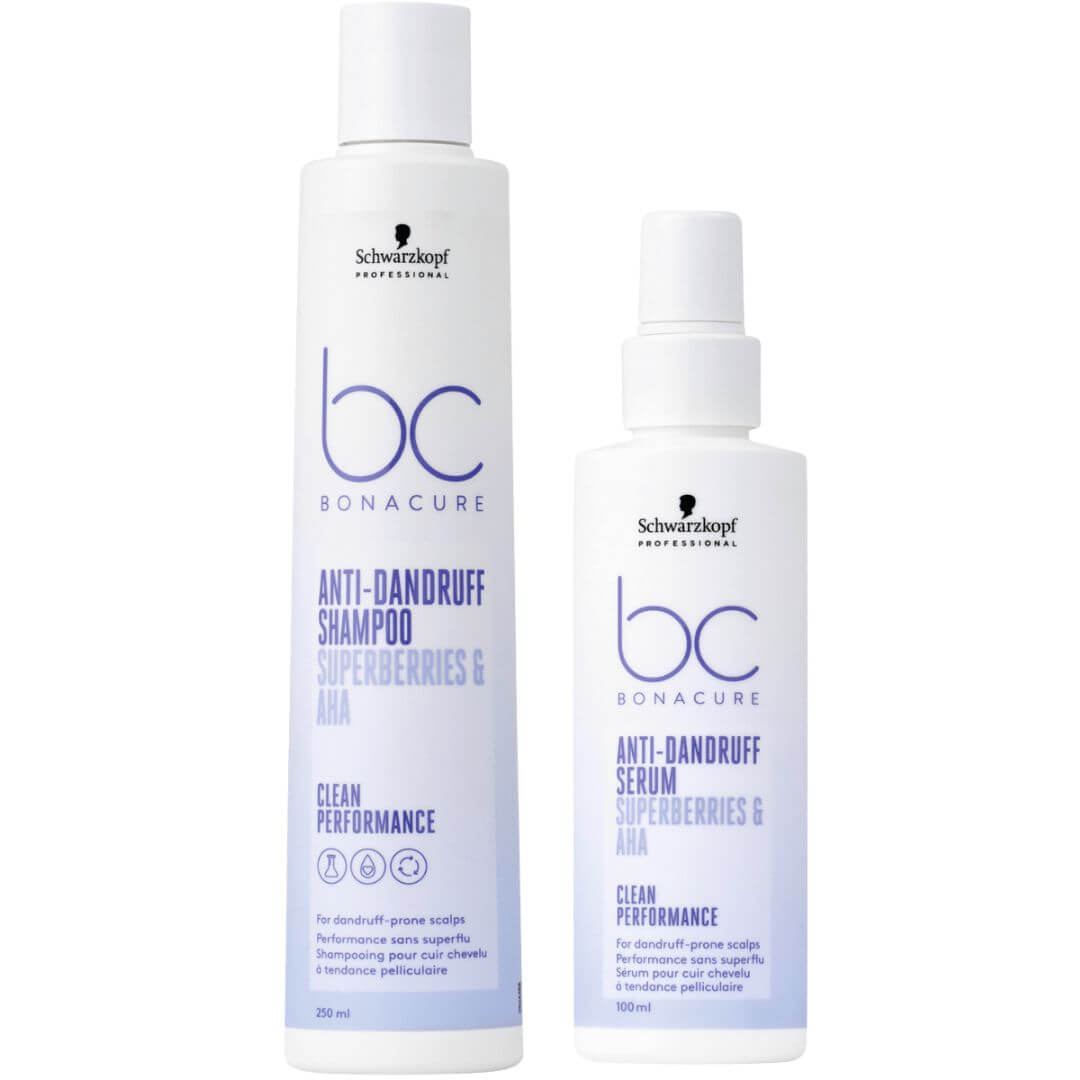 שמפו מיסלרי נגד קשקשים BC SCHWARZKOPF שוורצקופף 250 מ"ל +סרום נגד קשקשים  BC שוורצקופף 100 מ"ל