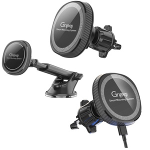 מעמד טעינה אלחוטי לרכב Gripqi Magsafe 15W