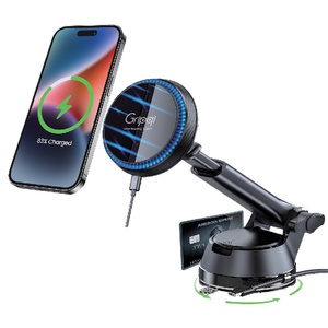 מעמד טעינה אלחוטי לרכב Gripqi Magsafe 15W