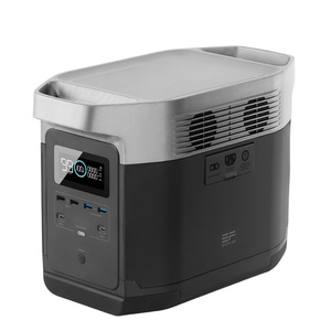 סט תחנת כוח ניידת 1.8kW 1kWh ופאנל סולארי משוריין EcoFlow 400W