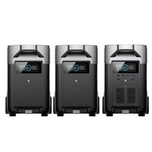 סט תחנת כוח ניידת 3600Wh כולל 2 סוללות הרחבה Ecoflow