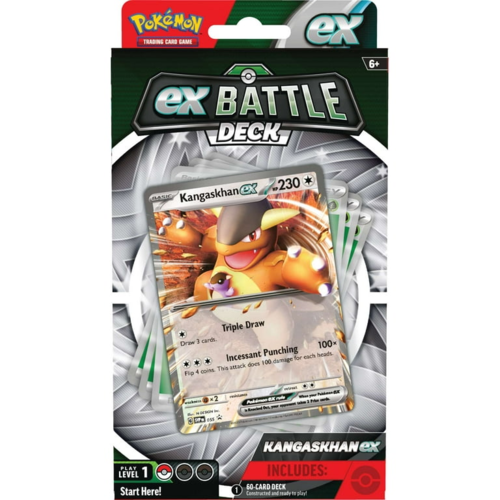 מארז קלפי פוקימון Pokemon TCG ex Battle Deck (Kangaskhan ex)