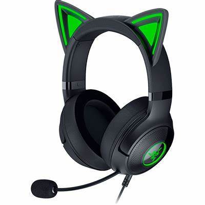 אוזניות גיימינג עם מיקרופון Razer KRAKEN KITTY V2
