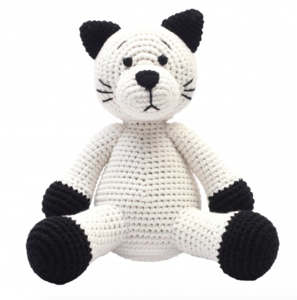 בובה בעבודת יד מחוט במבוק חתול