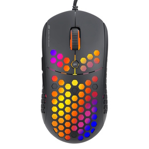 עכבר גיימינג חוטי משולב תאורת Marvo RGB