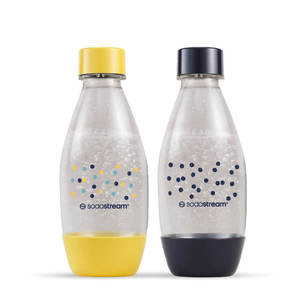 זוג בקבוקי פלסטיק להגזה - 0.5 ליטר למכשירי SodaStream