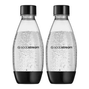 זוג בקבוקי פלסטיק להגזה - 0.5 ליטר למכשירי SodaStream