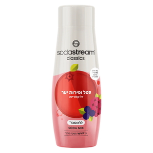 סירופ ליצירת משקה מוגז בטעם למכשירי SodaStream