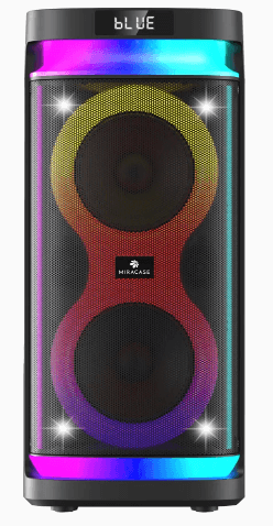 בידורית MIRACASE MKS30 – עוצמת סאונד, קריוקי ותאורת LED למסיבות