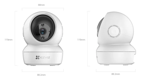 מצלמת רשת מתנייעת EZVIZ C6N 4MP – אבטחה חכמה לבית ולעסק