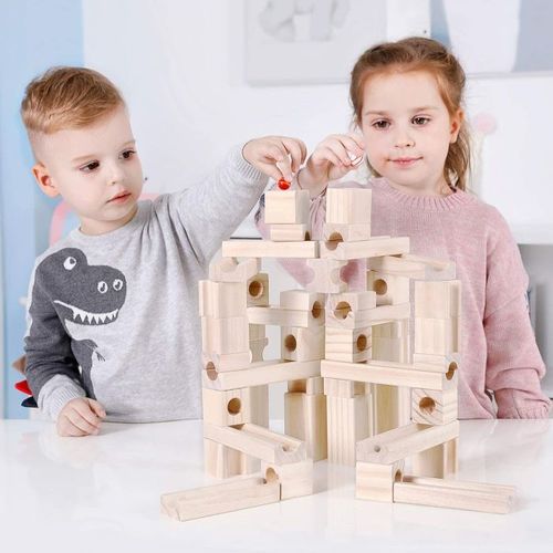 מבוך כדורים/גולות מעץ 2126