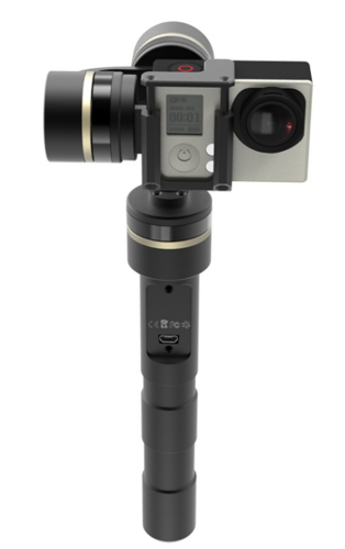 מייצב גימבל Feiyu G4 QD למצלמות ספורט ו- Go Pro