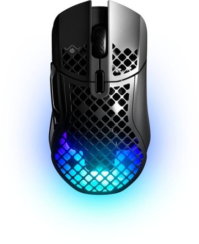עכבר גיימינג אלחוטי SteelSeries Aerox 5 Ultra Lightweight - צבע שחור