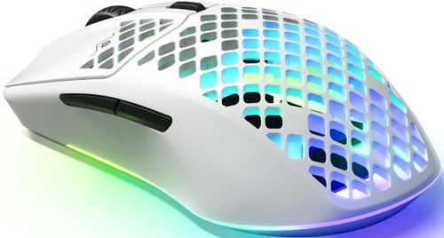 עכבר גיימינג אלחוטי SteelSeries Aerox 3 Ultra Lightweight - צבע לבן