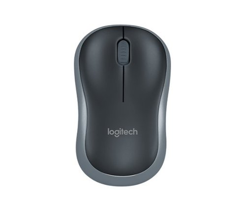 עכבר אלחוטי Logitech Wireless Mouse M185 Gray Retail