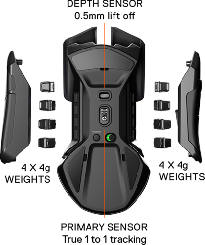 עכבר אלחוטי לגיימרים SteelSeries Rival 650