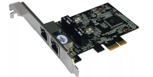 כרטיס רשת בממשק PCIe עם 2 חיבורי STLab ST-N-382 RJ45 St-lab