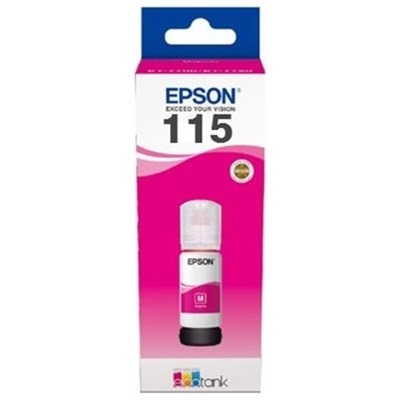 דיו אדום מקורי EPSON CYAN 115 INK CARTRIDGE