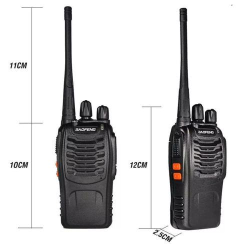 זוג מכשירי קשר ווקי טוקי מקצועי Baofeng BF88E 