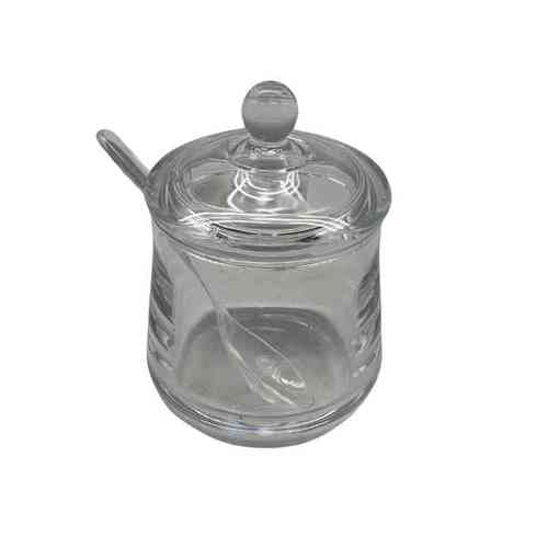 YZ23-165 סוכריון + מכסה עם כפית אקריל