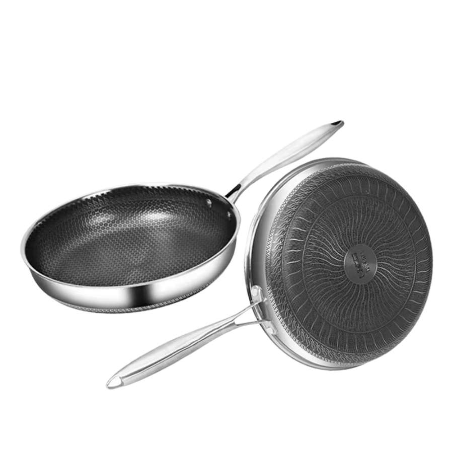 מחבת היברידי נירוסטה 20 ס"מ YZ25-07