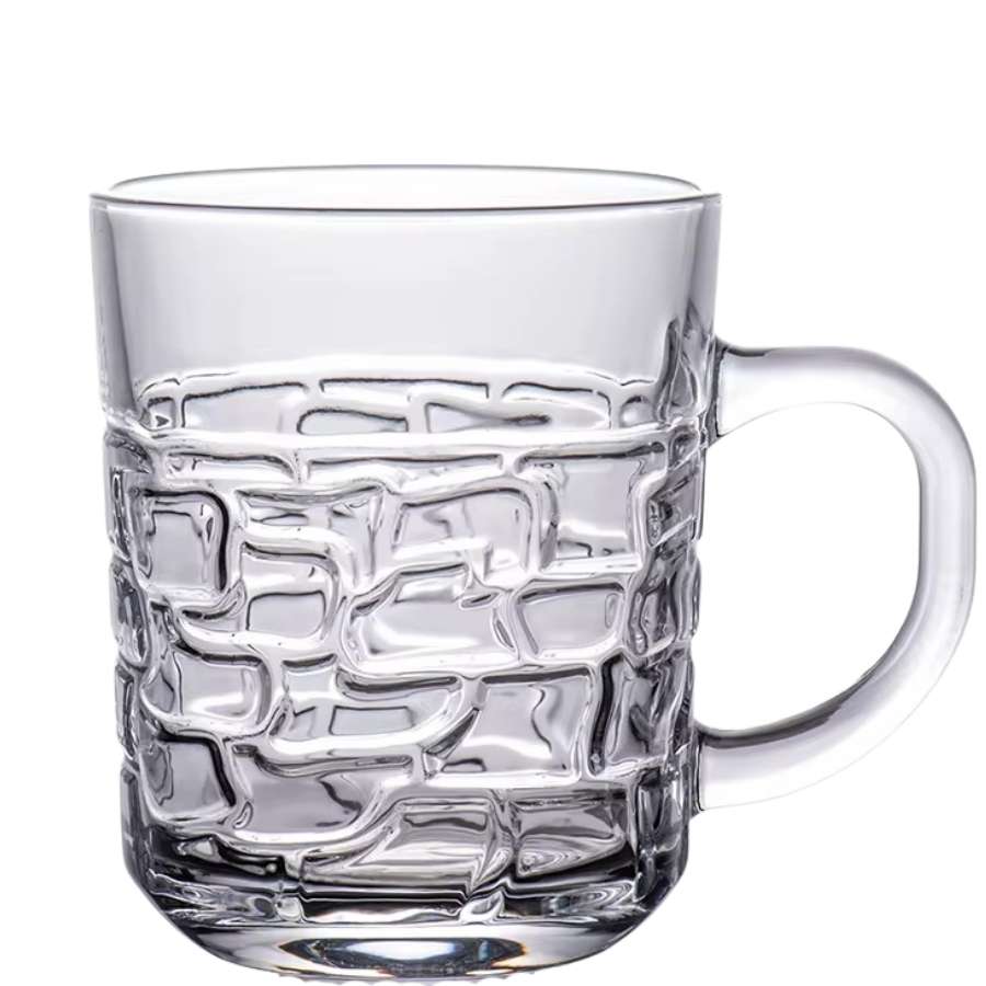 סט 6 ספל מאג זכוכית 240 מ"ל YZ25-117