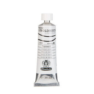 צבע הדפס Titanium White 120ml SCHMINCKE