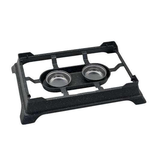 פלטה יציקת אלומניום עם מעמד לחימומית 36*25*4 ס