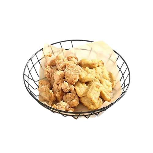 סלסלת לחם מתכת שחור 19.5*5 ס