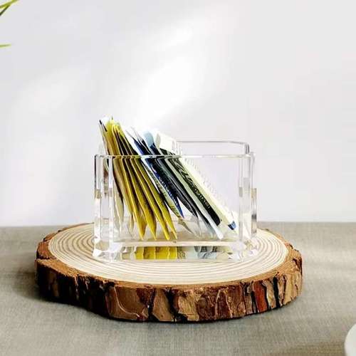 כלי לשקיות סוכר אקריל שקוף YZ25-85