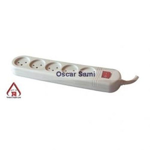 רב שקע עם מפסק 5 שקעים 3מ חוט