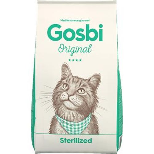 גוסבי סטרלייזד Gosbi sterilized מזון לחתול בוגר 7 ק