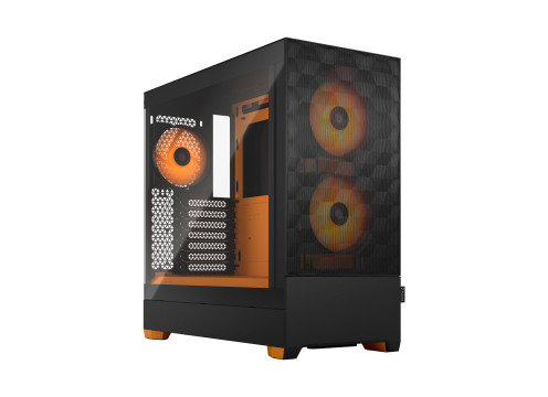 מארז מחשב Fractal Design Pop Air RGB Orange Core TG Clear Tint